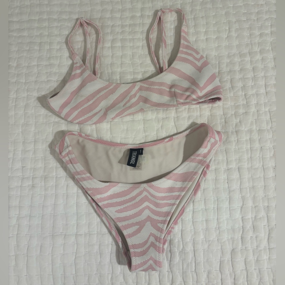 Triangl Swimwear Zebra Print Bikini